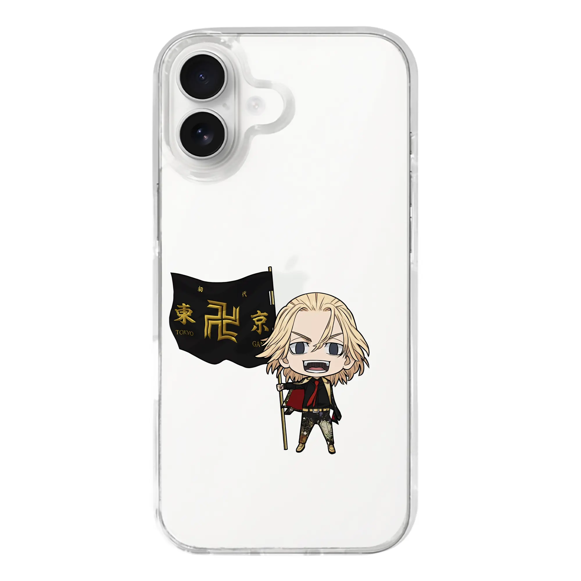 東京リベンジャーズ グッズ,佐野万次郎 - iPhone 17シリーズ 透明スマホケース – 薄型・耐衝撃・精密フィット保護カバー